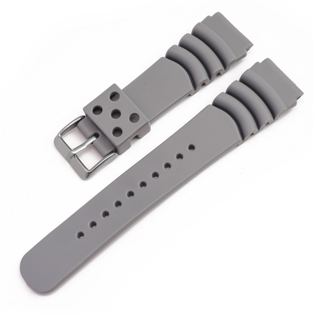 20mm 22mm 24mm Diving Watch Straps for Seiko or Casio  / FREE Shipping