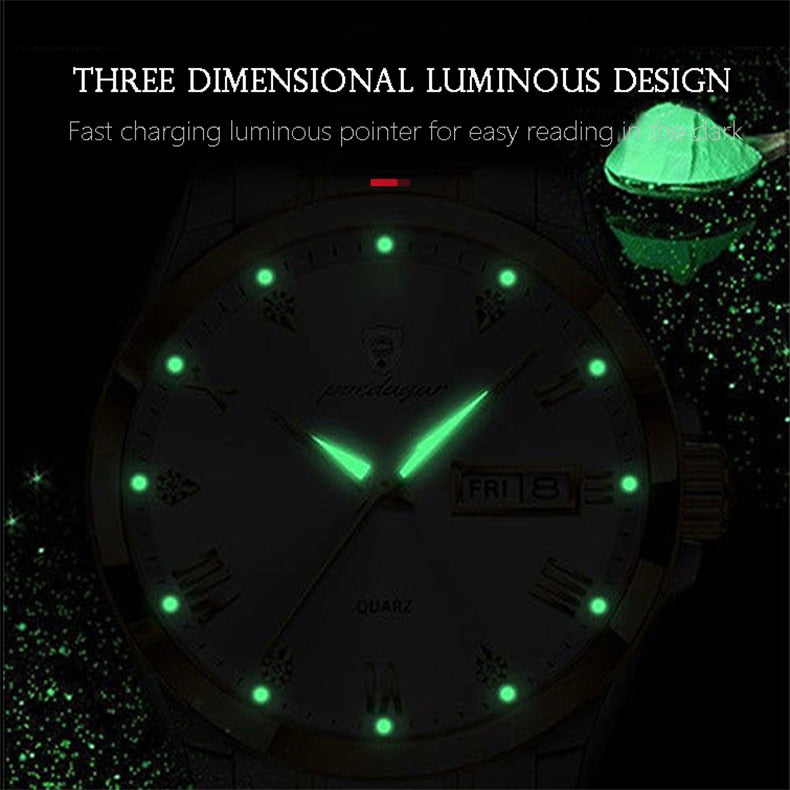 POEDAGAR 5027  Men's Sport  Watch with Date/Clock/luminous dial/FREE Shipping
