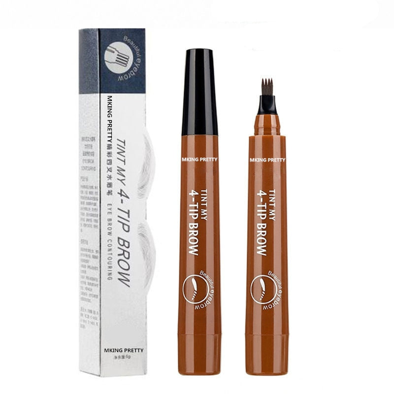 4 Point Eyebrow Liquid Pencil Waterproof - Microblade / Buy 25 get 7 FREE / Enter Code 24QZ9JA6Y2N6 / FREE Shipping