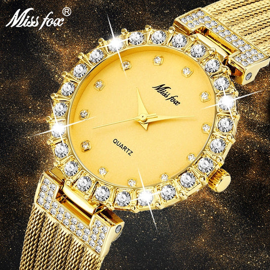 MISS FOX  Luxury watch , get 2 Miss FOX watches only $52.50 promo code K9RMTK8G7B3B