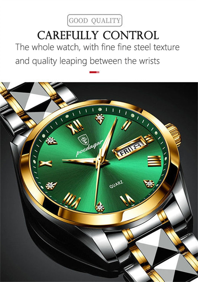 POEDAGAR 5027  Men's Sport  Watch with Date/Clock/luminous dial/FREE Shipping