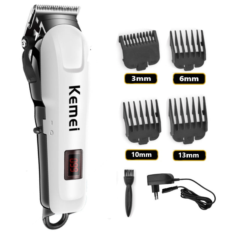Kemei Professional Barber Hair Clipper /  Trimmer / Shaver Rechargeable  / FREE Shipping