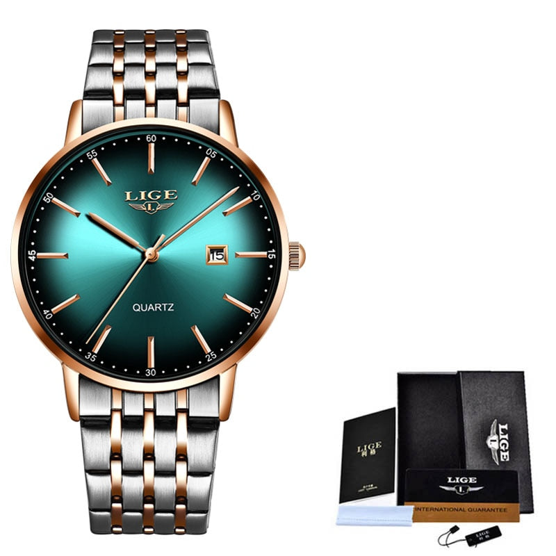 LIGE  beautiful elegant  Ladies Watch /  Waterproof