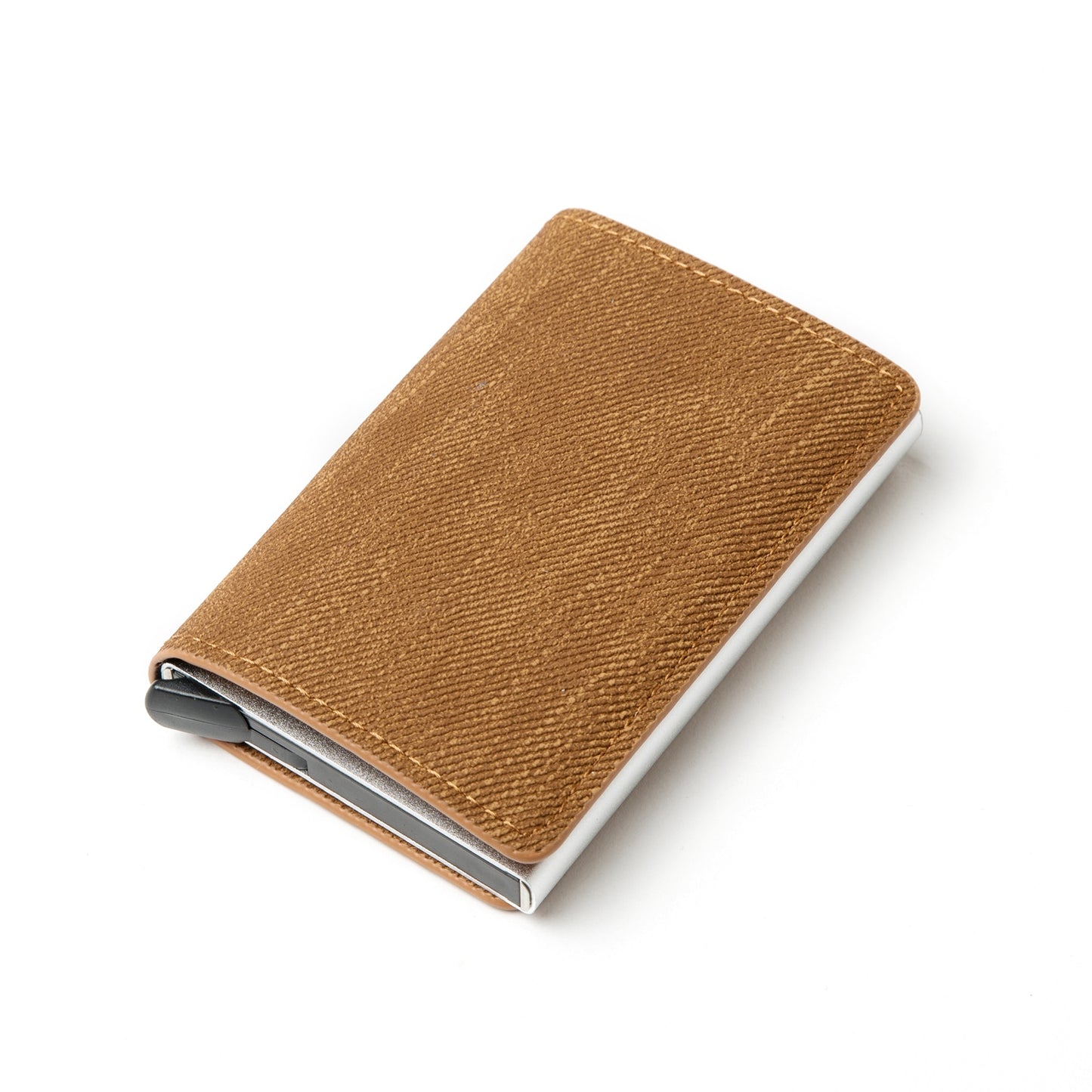Men RFID Blocking Money, Bank Card Slim Leather Wallet-ID Holder-money clip/ Free Shipping