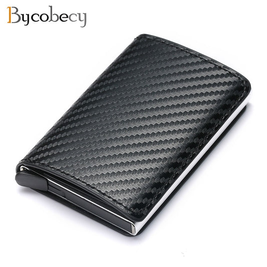 Men RFID Blocking Money, Bank Card Slim Leather Wallet-ID Holder-money clip/ Free Shipping