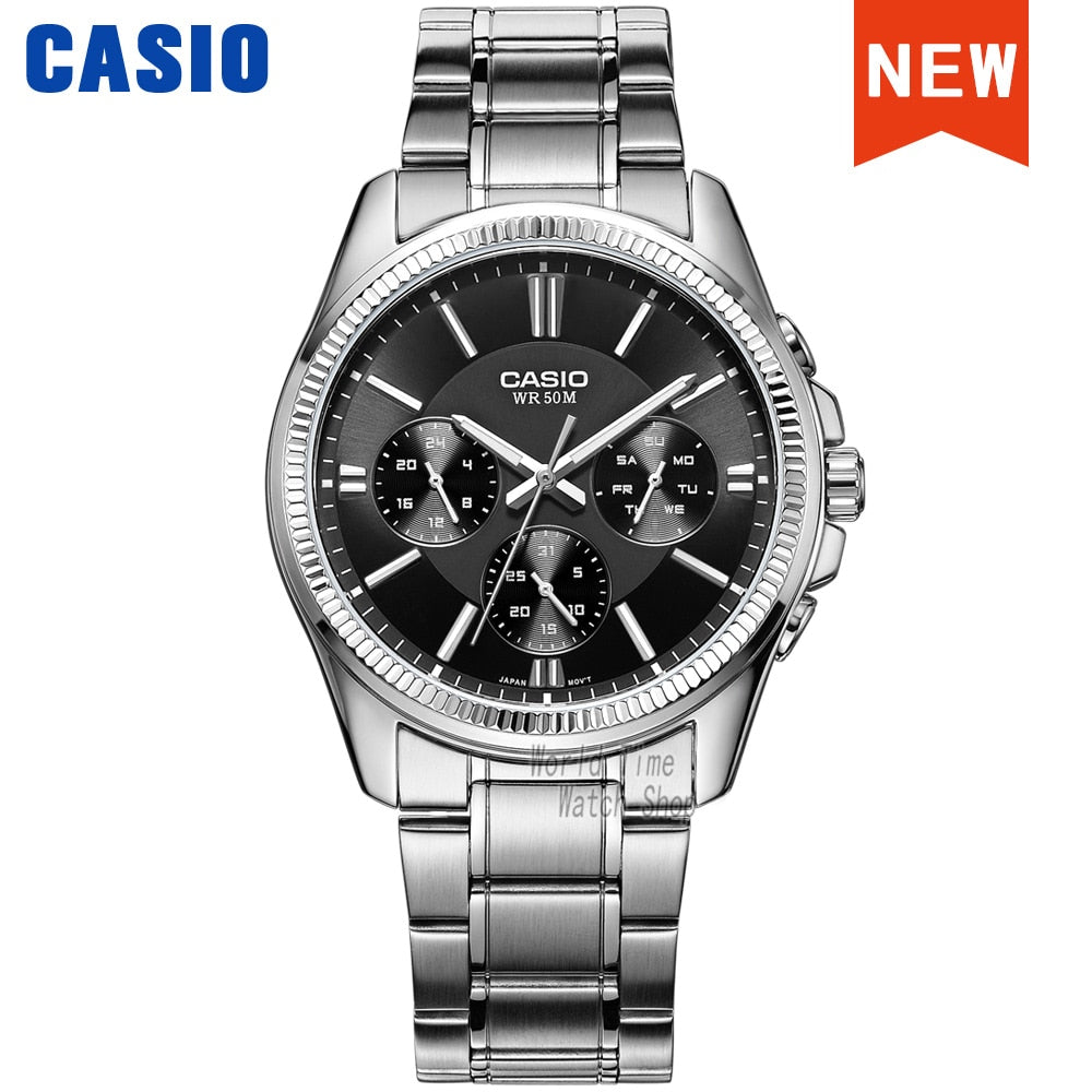 Men's Casio Luxury wrist watch Top brand luxury 50m Waterproof / FREE Shipping