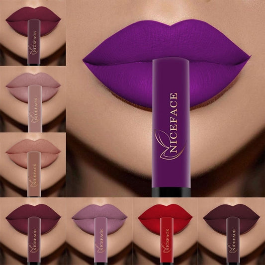 Best Lip Gloss/ Lipstick 25 Colors Waterproof Matte Lip Gloss Liquid / Buy 6 get 1 FREE / Enter Code 1G3G7SQNGXFP /  FREE Shipping