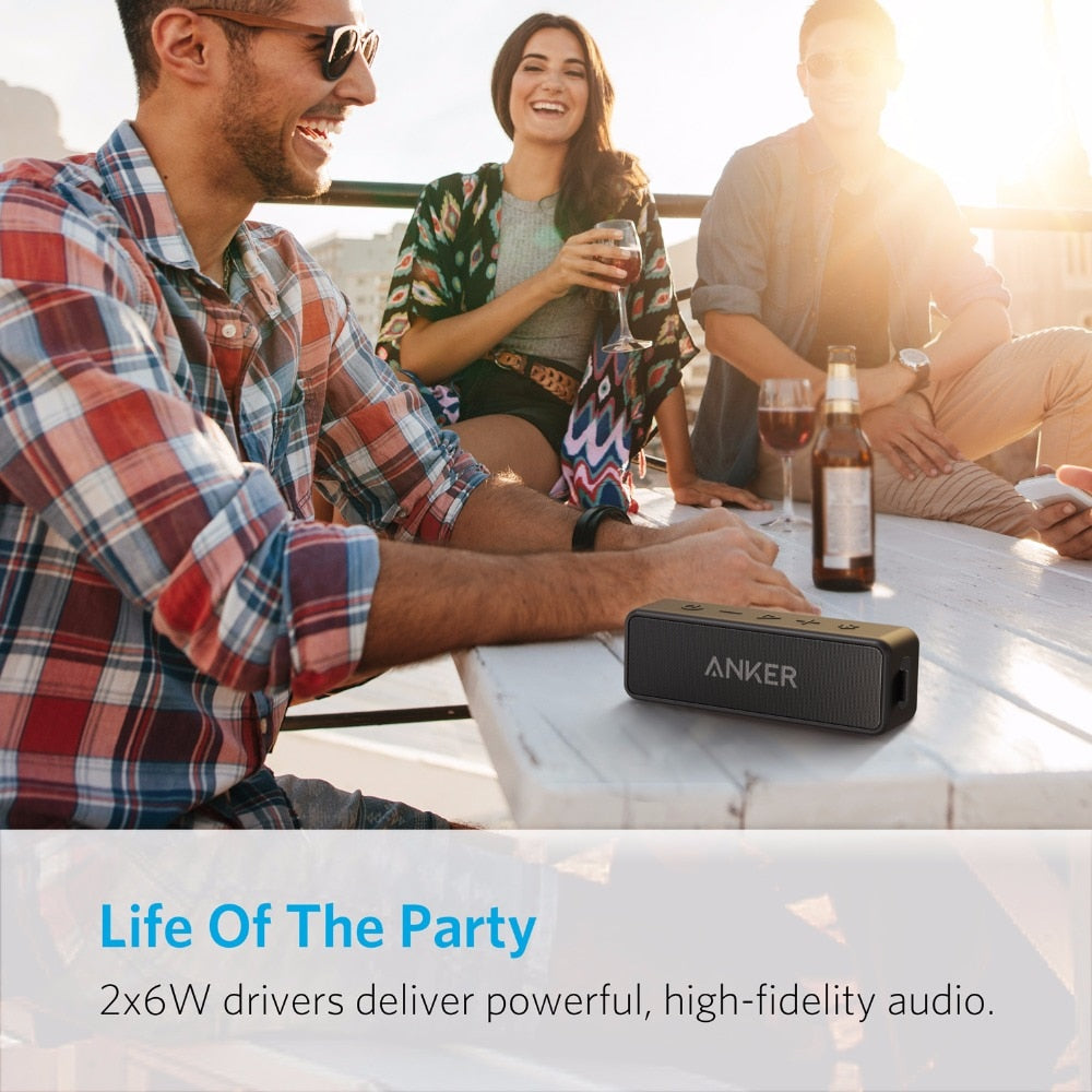Anker Soundcore 2 Bluetooth Speaker Portable  Wireless Speaker IPX7 66ft range / FREE Shipping