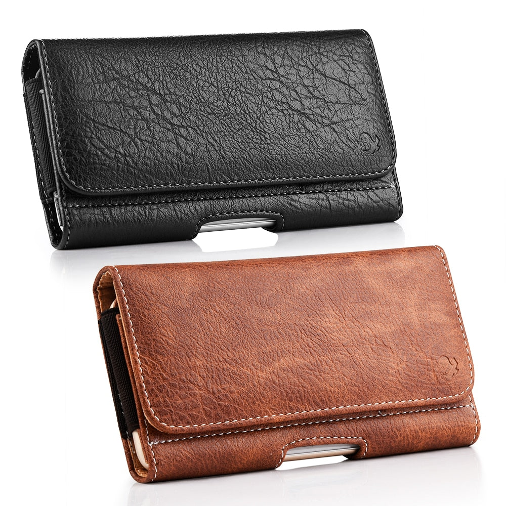 Universal Leather Phone Case Belt clip for Samsung at checkout select Model / FREE  Shipping