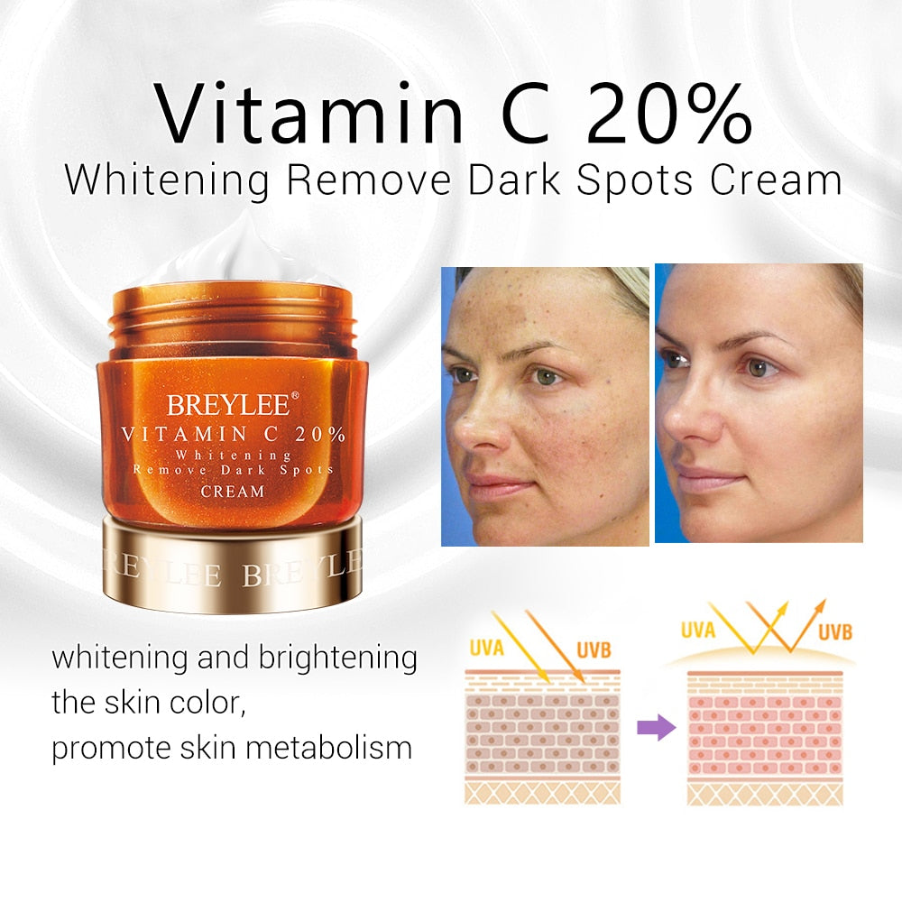 BREYLEE Face Retinol/ Hyaluronic Acid / Vitmain C facial Cream 40g / FREE shipping