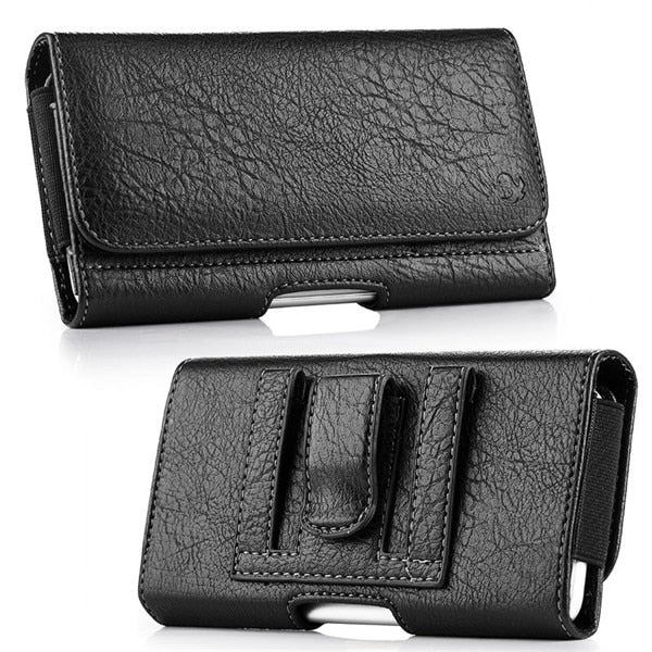 Universal Leather Phone Case Belt clip for Samsung at checkout select Model / FREE  Shipping