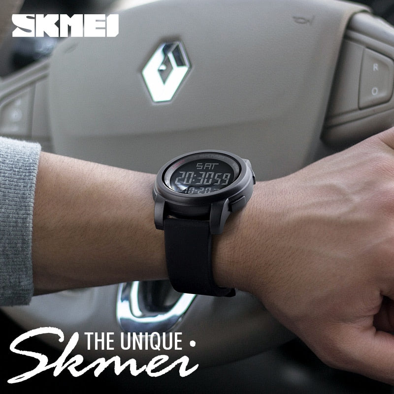 SKMEI Top Luxury Sport Watch for Men /  Alarm Clock / Waterproof /  Multifunction Digital Watch