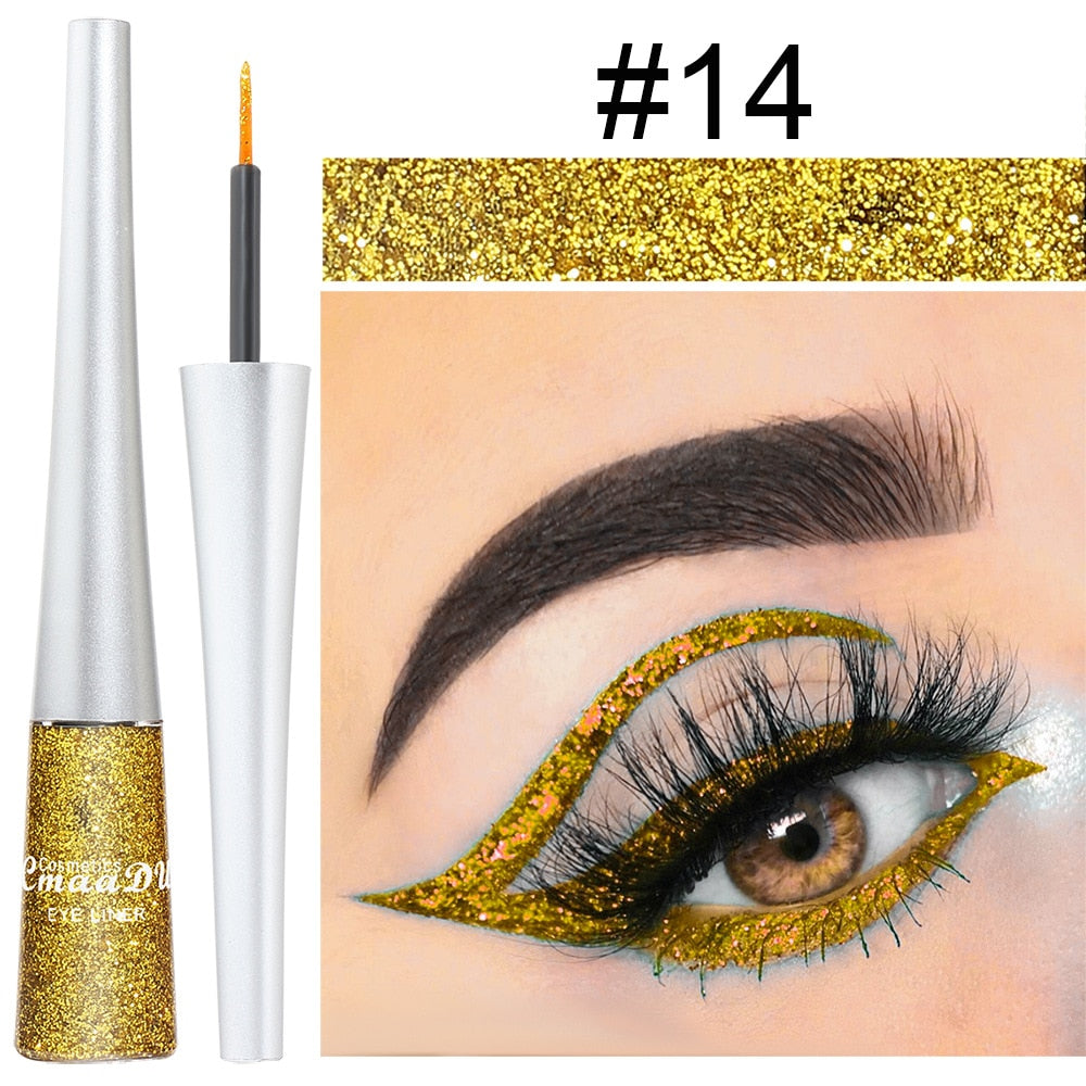 Diamond Glitter Eyeliner pen  / enter R238B59SH4XW  Buy 6 get  1 FREE / FREE Shipping