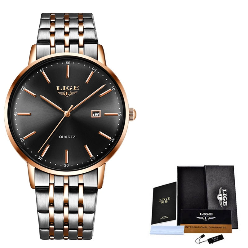 LIGE  beautiful elegant  Ladies Watch /  Waterproof