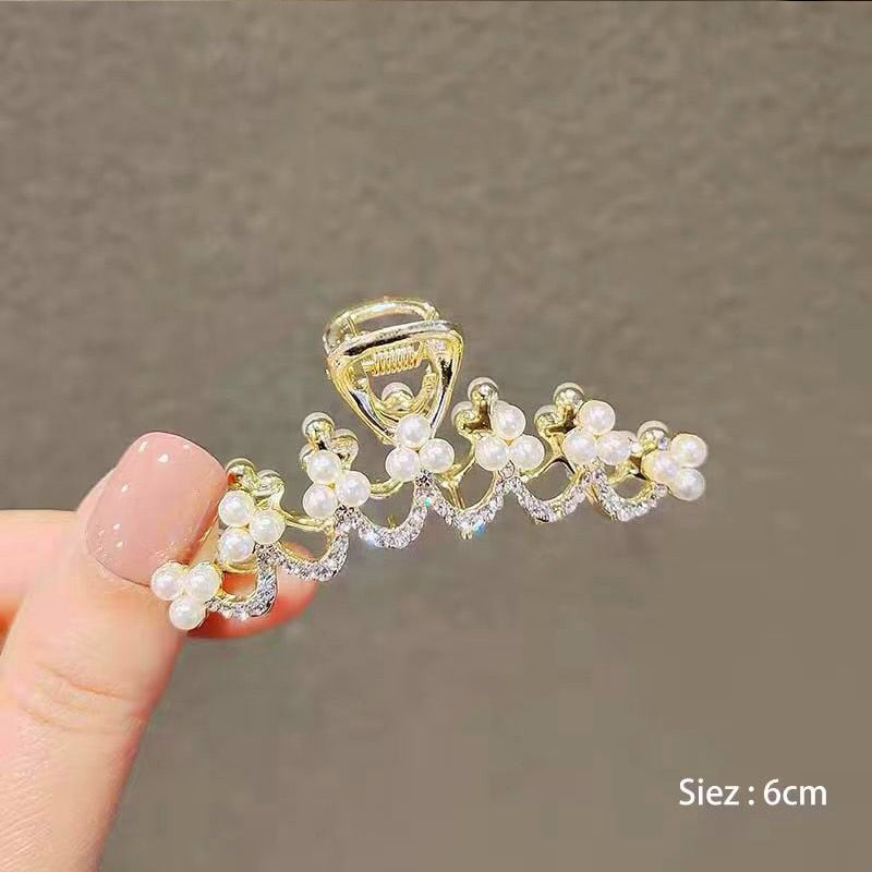 AWAYTR custom Rhinestone Metal Hair Claw Crab Clip / Free Shipping
