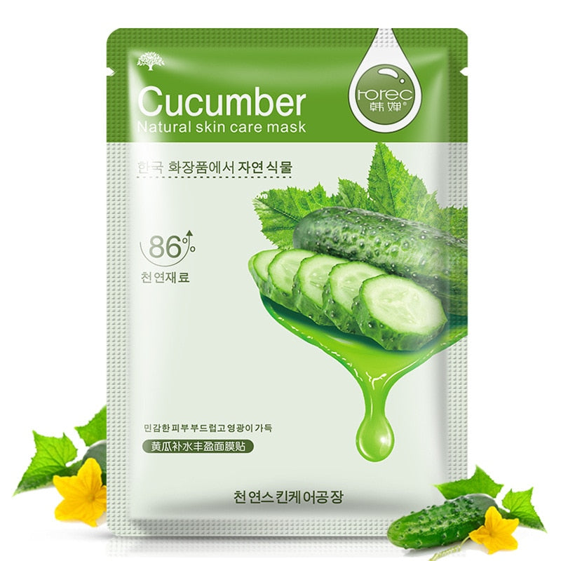 Skin Care Natural Fruit Plant Facial Mask Moisturizing / Oil-Control - Fruit Face Mask  / FREE shipping