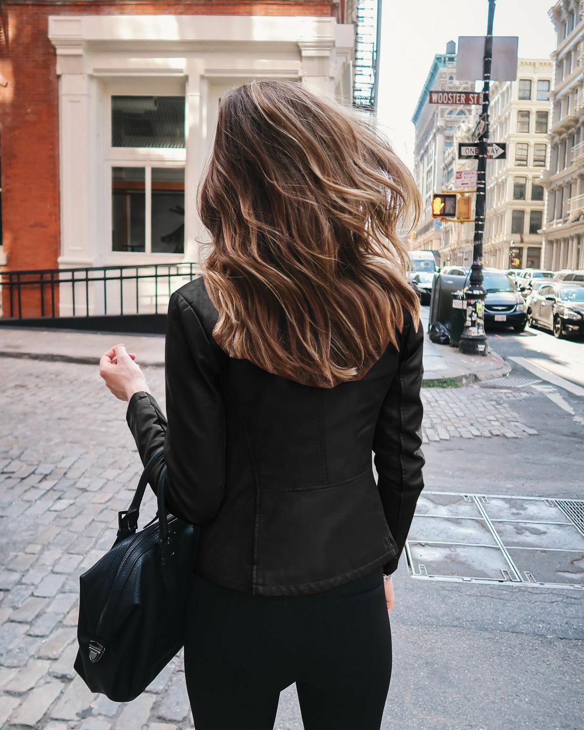 Ladies  leather Jacket comfortable lining / BUY  3 get  1  FREE enter Discount Code BWX1SKG5BYMV /  FREE Shipping - tracking available