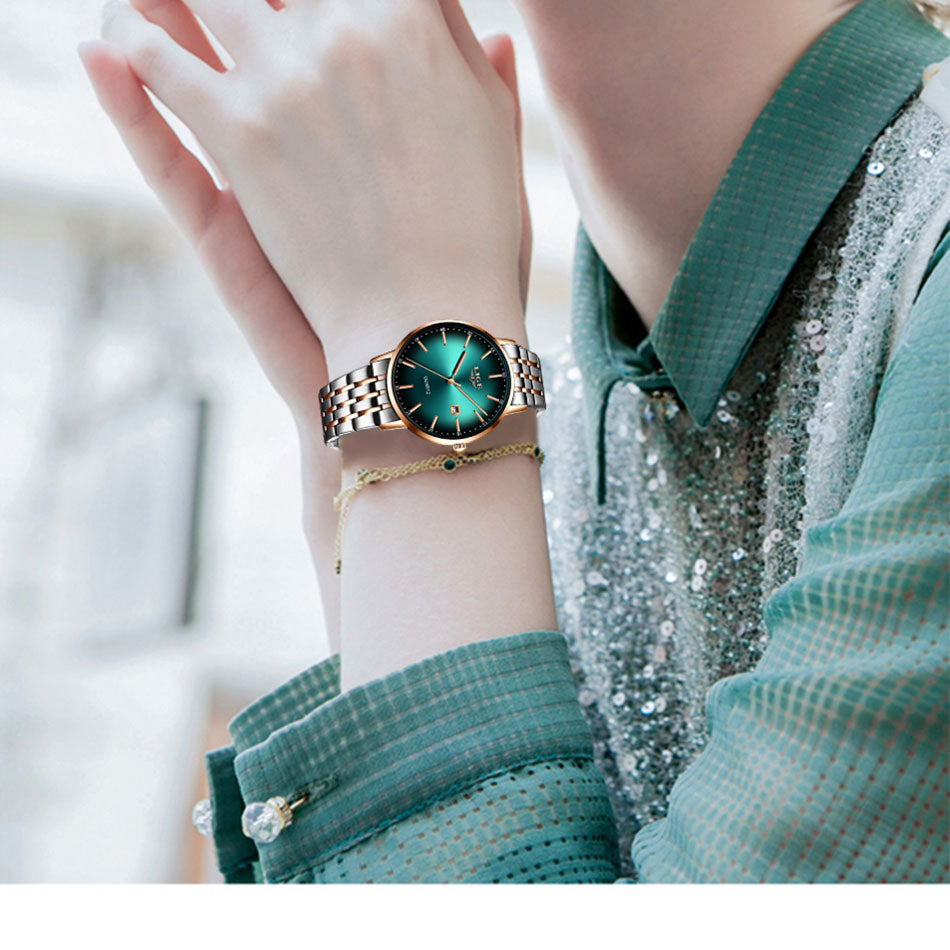 LIGE  beautiful elegant  Ladies Watch /  Waterproof