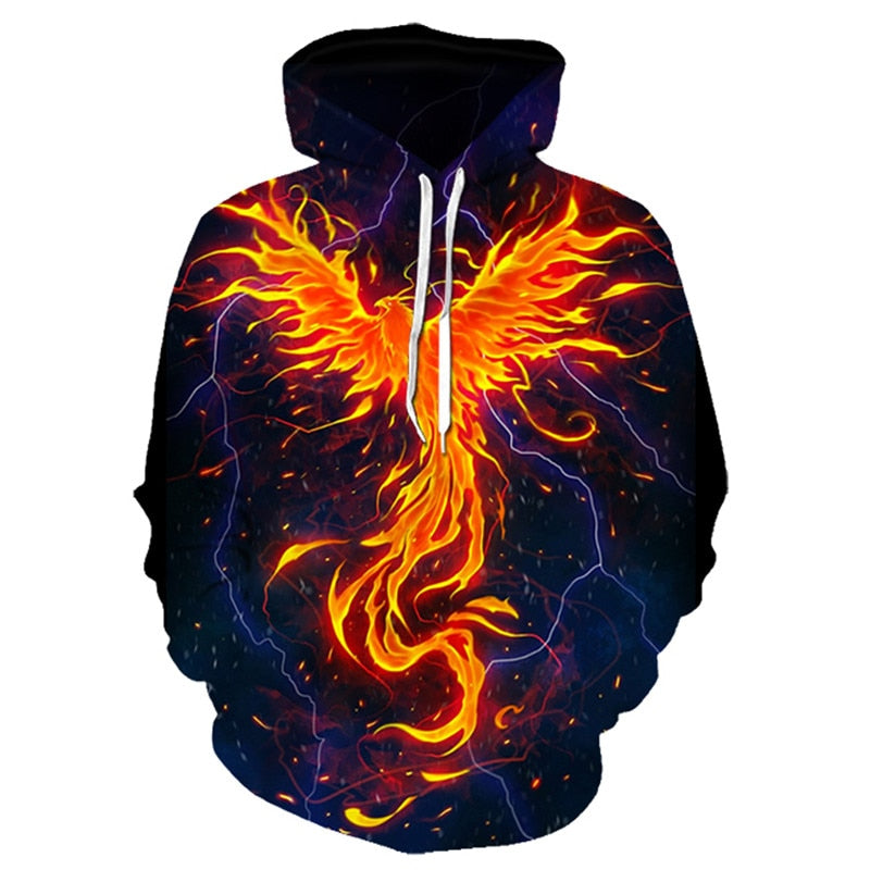 Ladies / Men hoodie beautiful  3D  animal Prints  / horse Men/ pullover streetwear / FREE shipping