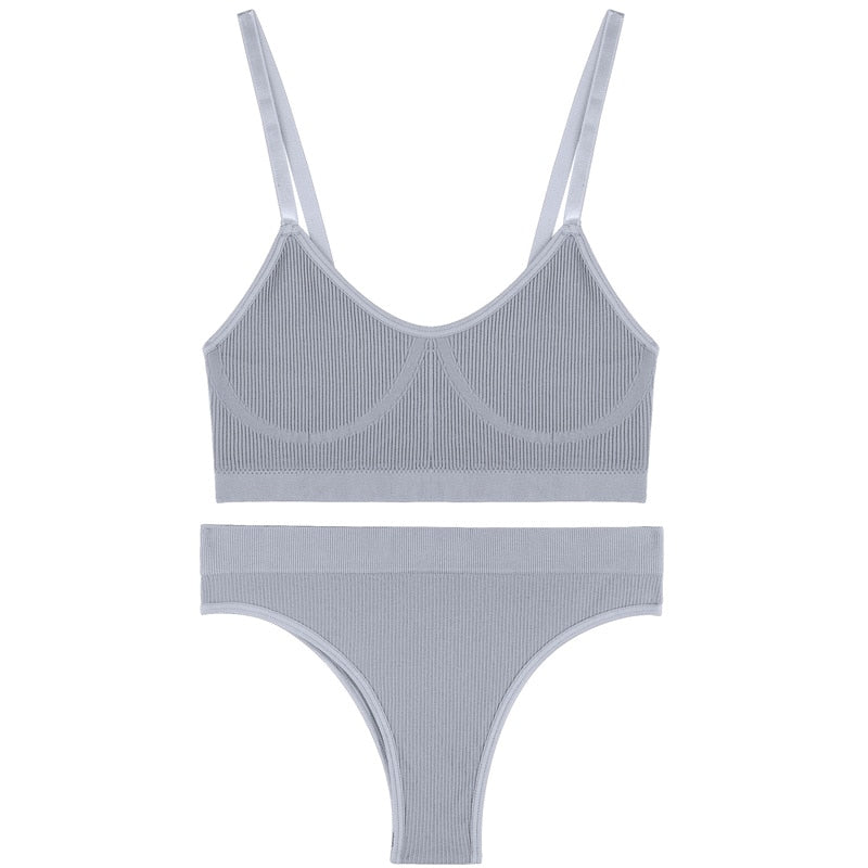Ladies  Bra Set Sexy Lingerie Female panties /  Bra Tops stretchable  / enter Discount Code  WGA1H5VR01SA   Buy 5  get 1 FREE  /  FREE Shipping