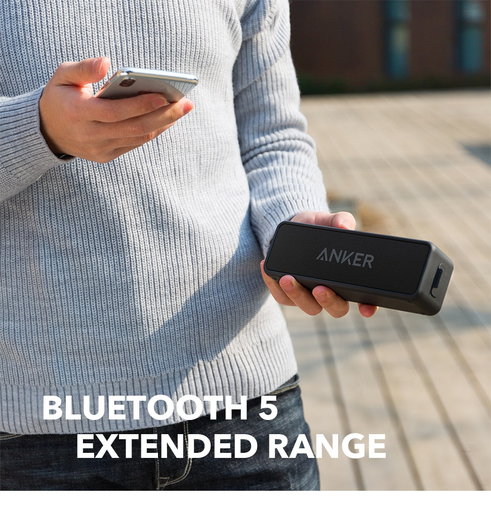 Anker Soundcore 2 Bluetooth Speaker Portable  Wireless Speaker IPX7 66ft range / FREE Shipping