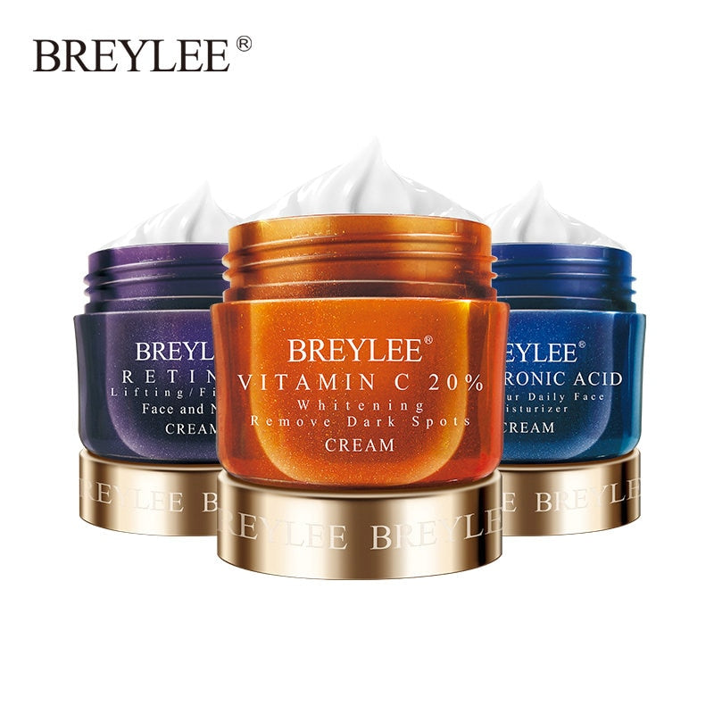 BREYLEE Face Retinol/ Hyaluronic Acid / Vitmain C facial Cream 40g / FREE shipping