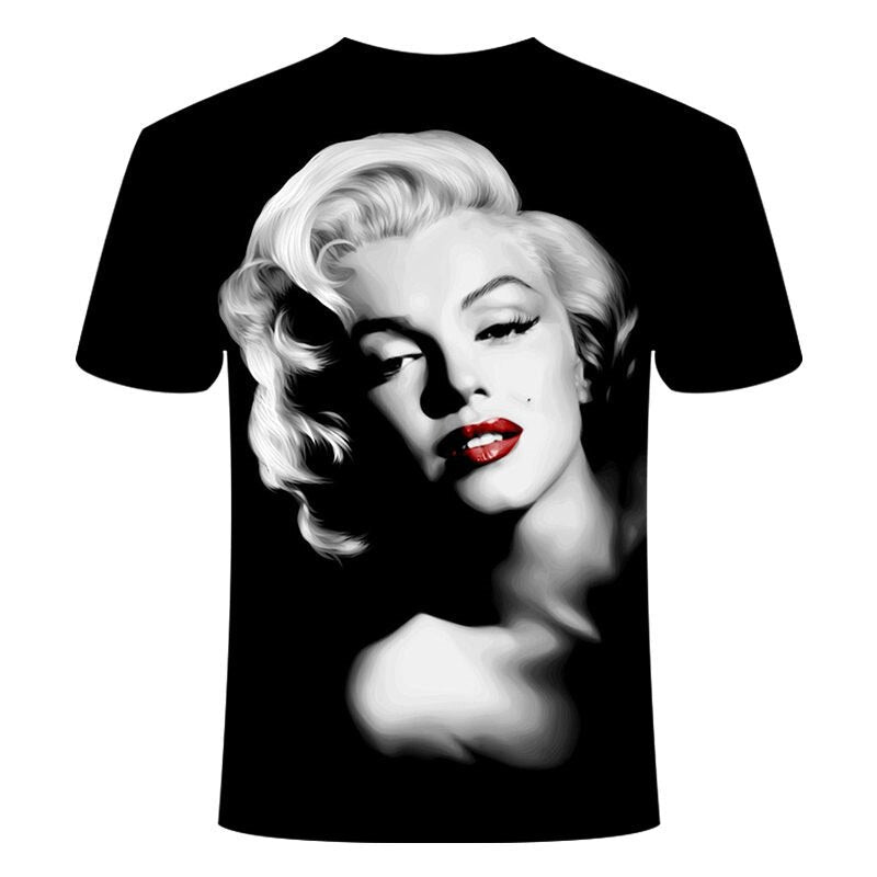 Men / Ladies t-shirt prints Marilyn Monroe with other beautiful  prints / FREE shipping