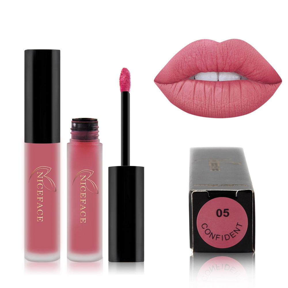Best Lip Gloss/ Lipstick 25 Colors Waterproof Matte Lip Gloss Liquid / Buy 6 get 1 FREE / Enter Code 1G3G7SQNGXFP /  FREE Shipping