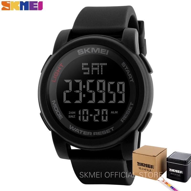 SKMEI Top Luxury Sport Watch for Men /  Alarm Clock / Waterproof /  Multifunction Digital Watch