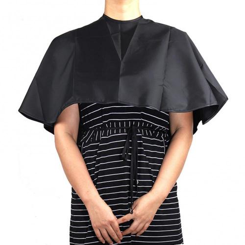 Waterproof Hair Coloring Cape /  Black Shawl for Salon - Barbershop  Hairdressing Apron  / FREE Shipping
