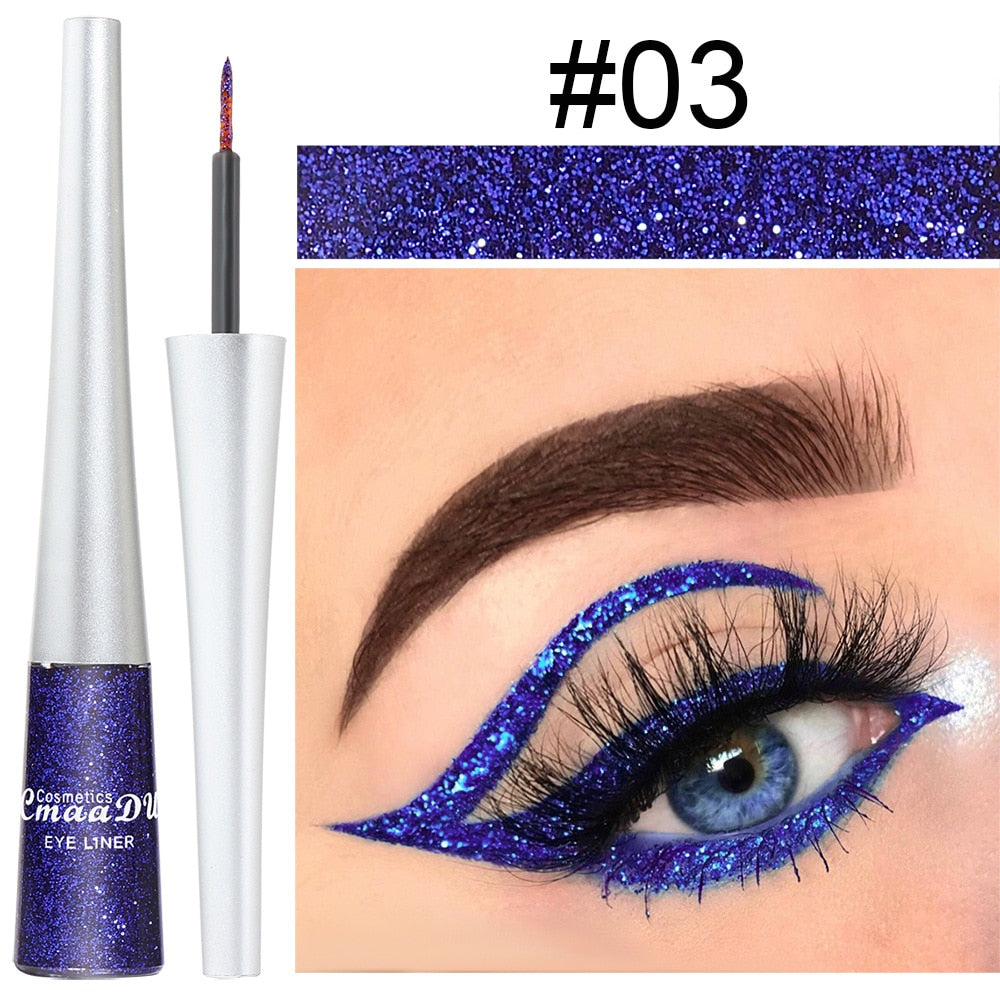 Diamond Glitter Eyeliner pen  / enter R238B59SH4XW  Buy 6 get  1 FREE / FREE Shipping