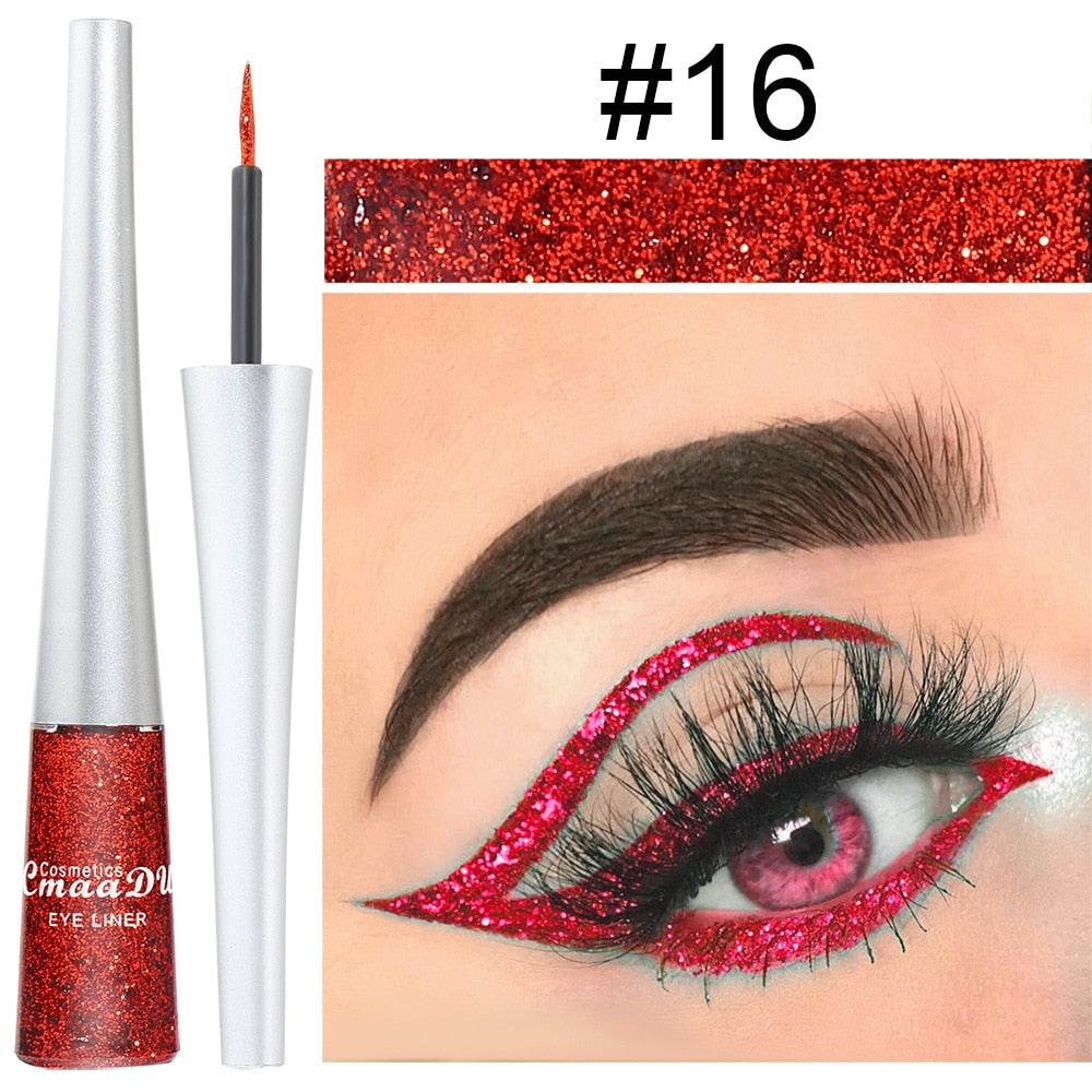 Diamond Glitter Eyeliner pen  / enter R238B59SH4XW  Buy 6 get  1 FREE / FREE Shipping