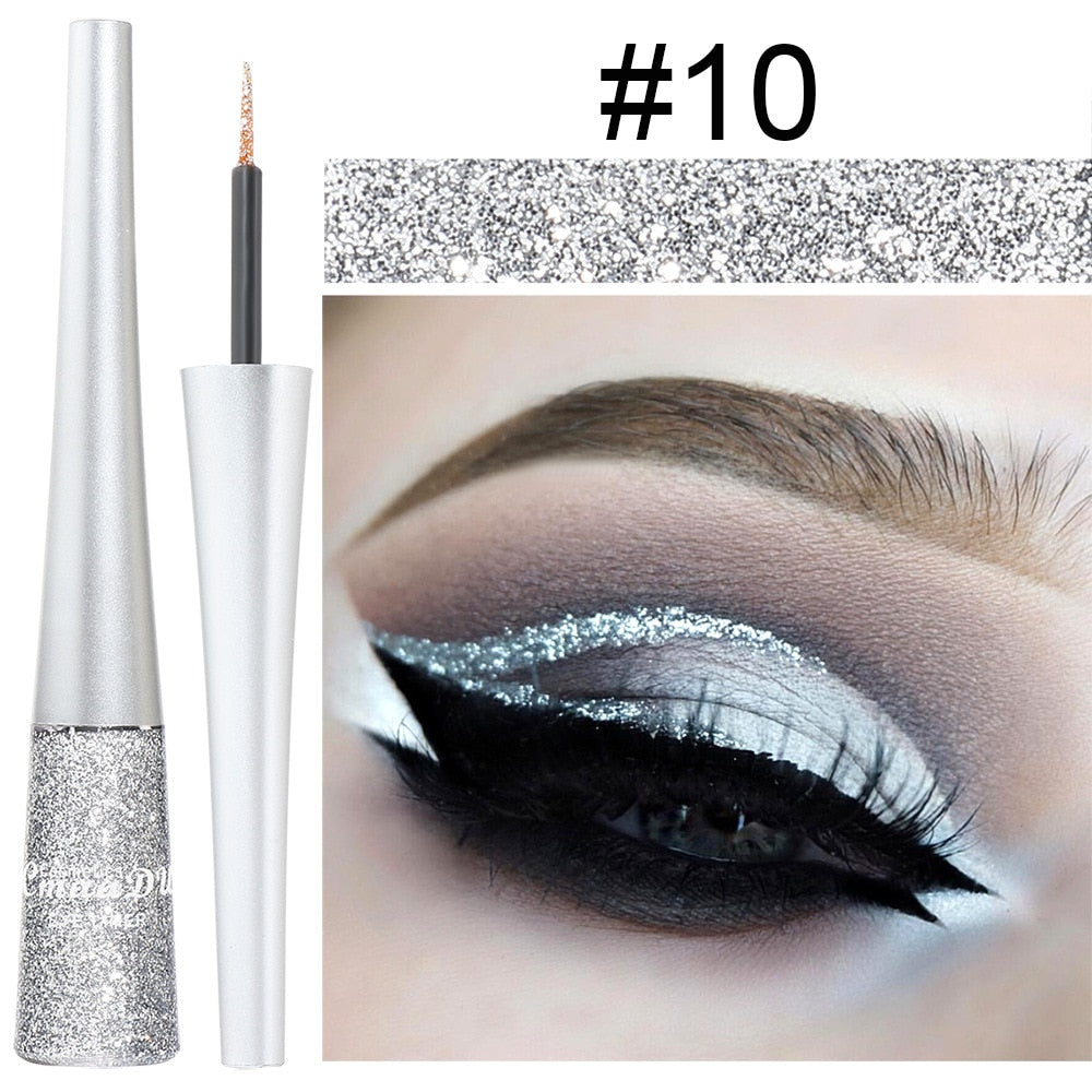 Diamond Glitter Eyeliner pen  / enter R238B59SH4XW  Buy 6 get  1 FREE / FREE Shipping