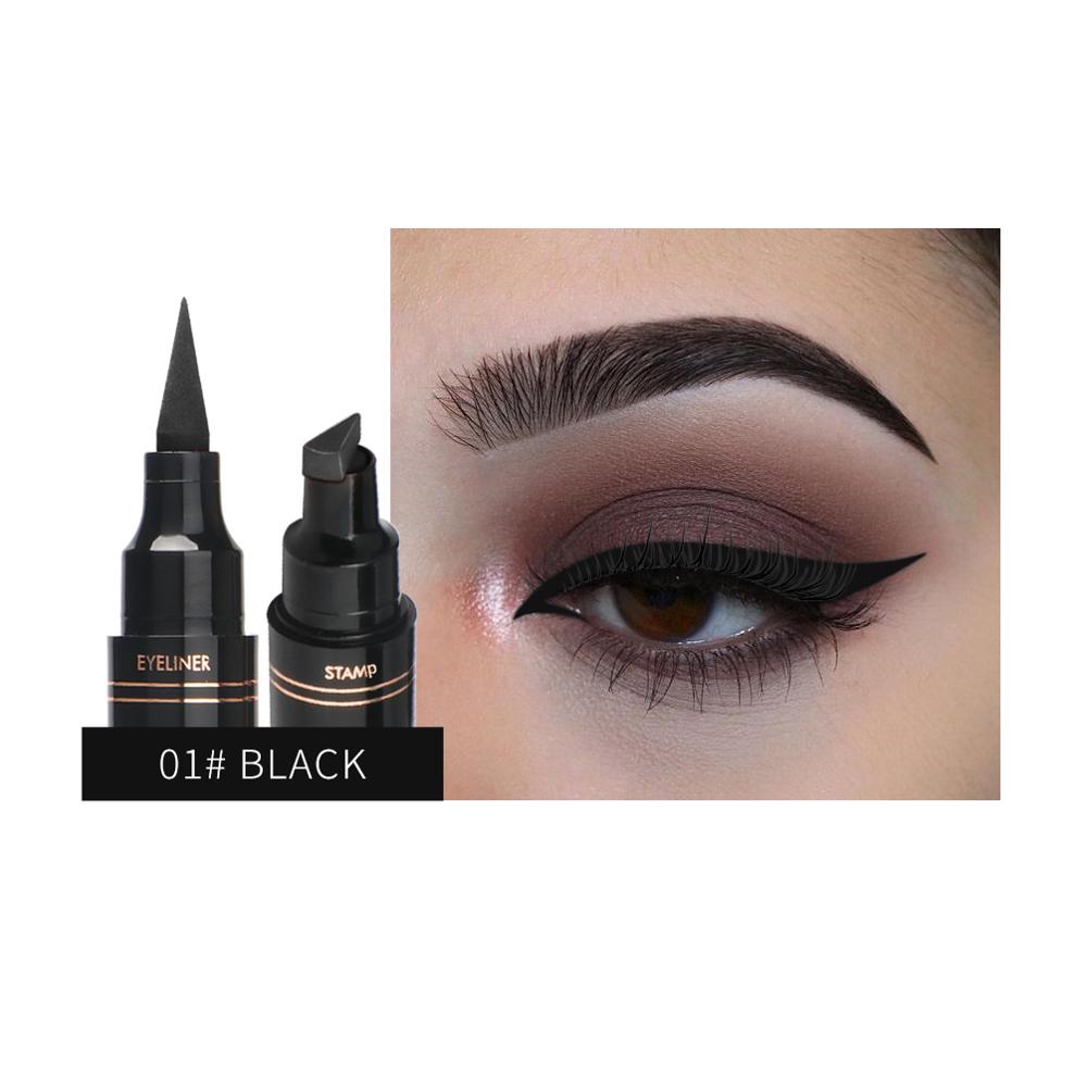 QIBEST multi-color  Eyeliner  Pen Waterproof Fast Dry Double-ended / FREE shipping