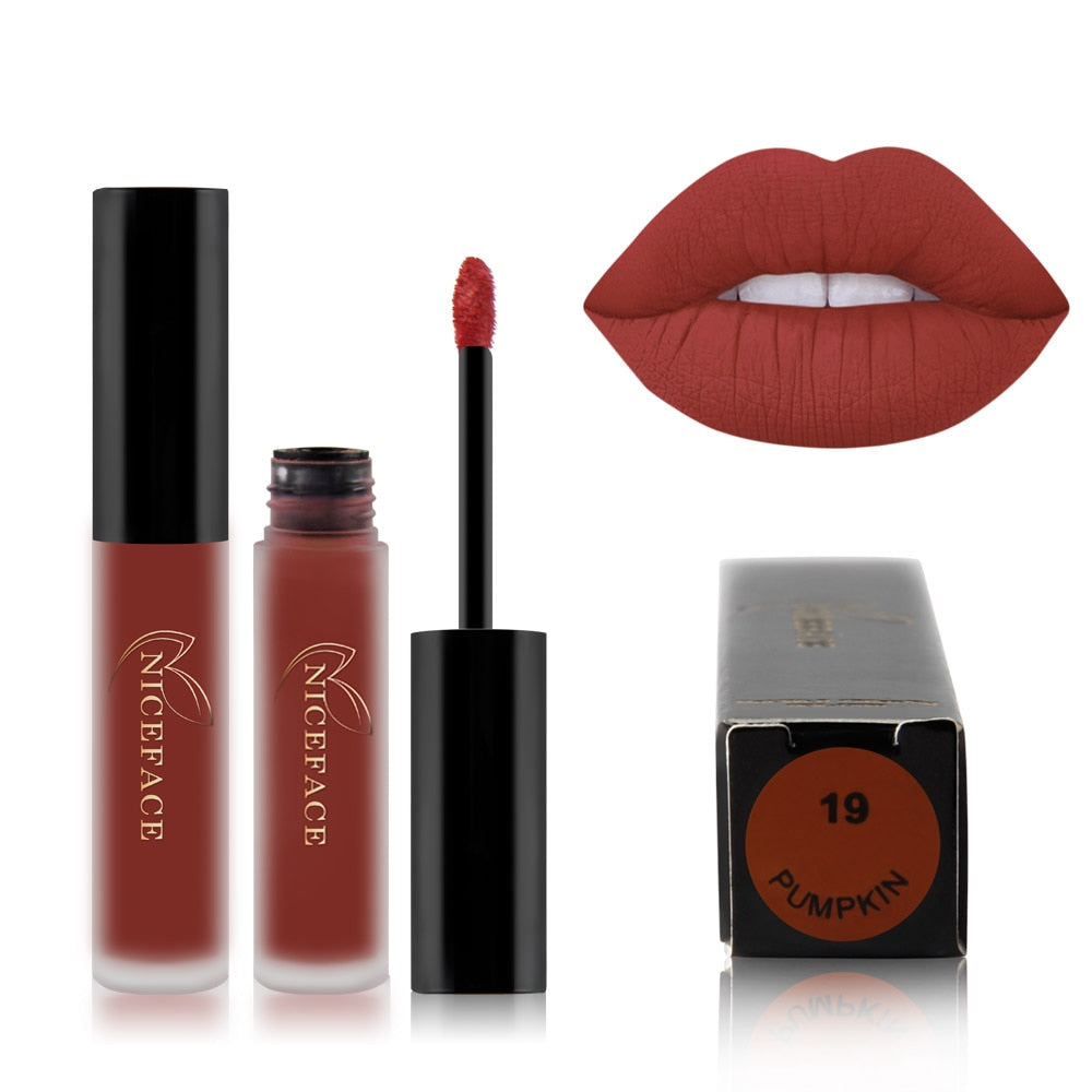 Best Lip Gloss/ Lipstick 25 Colors Waterproof Matte Lip Gloss Liquid / Buy 6 get 1 FREE / Enter Code 1G3G7SQNGXFP /  FREE Shipping