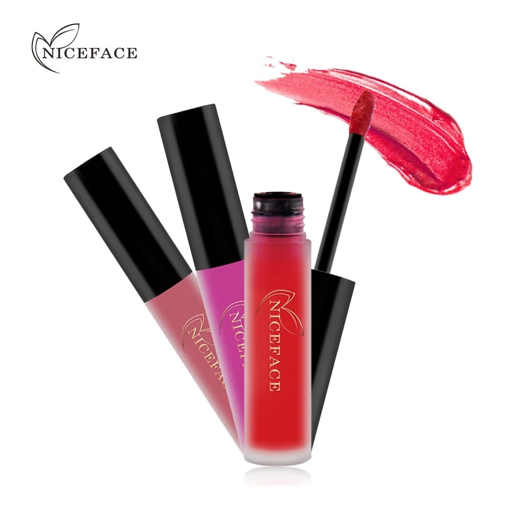 Best Lip Gloss/ Lipstick 25 Colors Waterproof Matte Lip Gloss Liquid / Buy 6 get 1 FREE / Enter Code 1G3G7SQNGXFP /  FREE Shipping