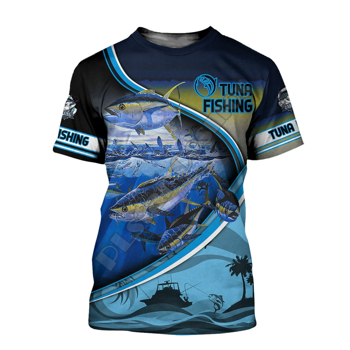 Men / Women awesome  3d print Tuna fishing  casual T-shirt comfortable / FREE Shipping
