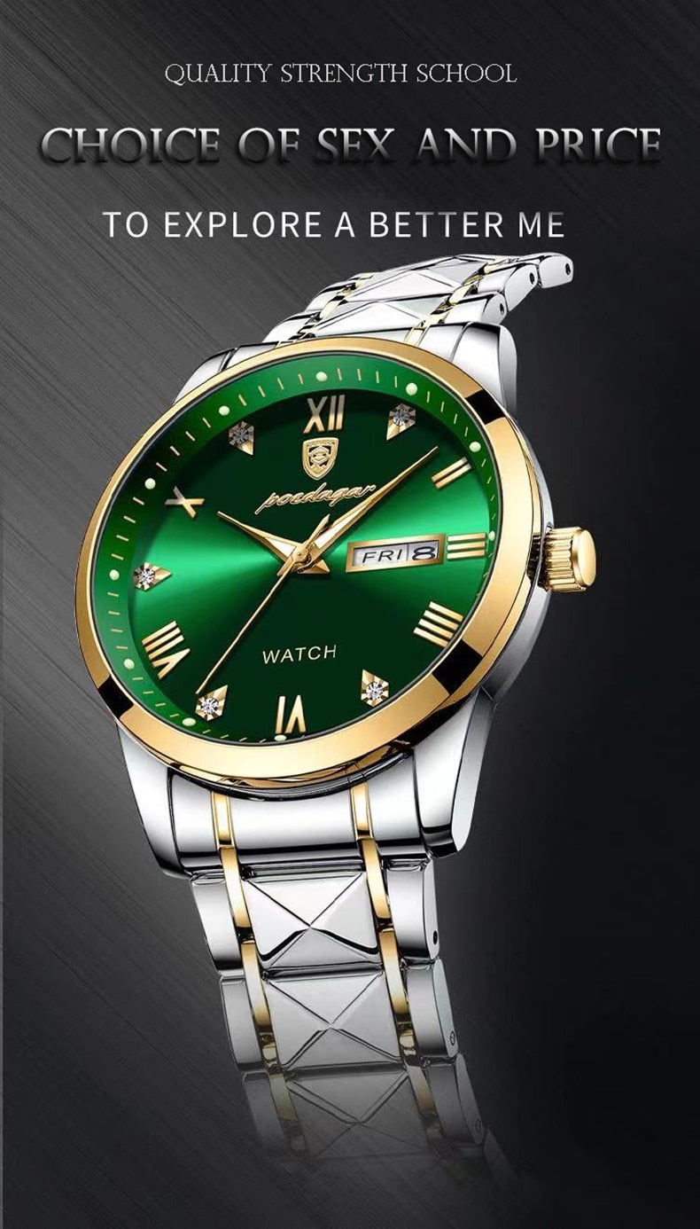 POEDAGAR 5027  Men's Sport  Watch with Date/Clock/luminous dial/FREE Shipping