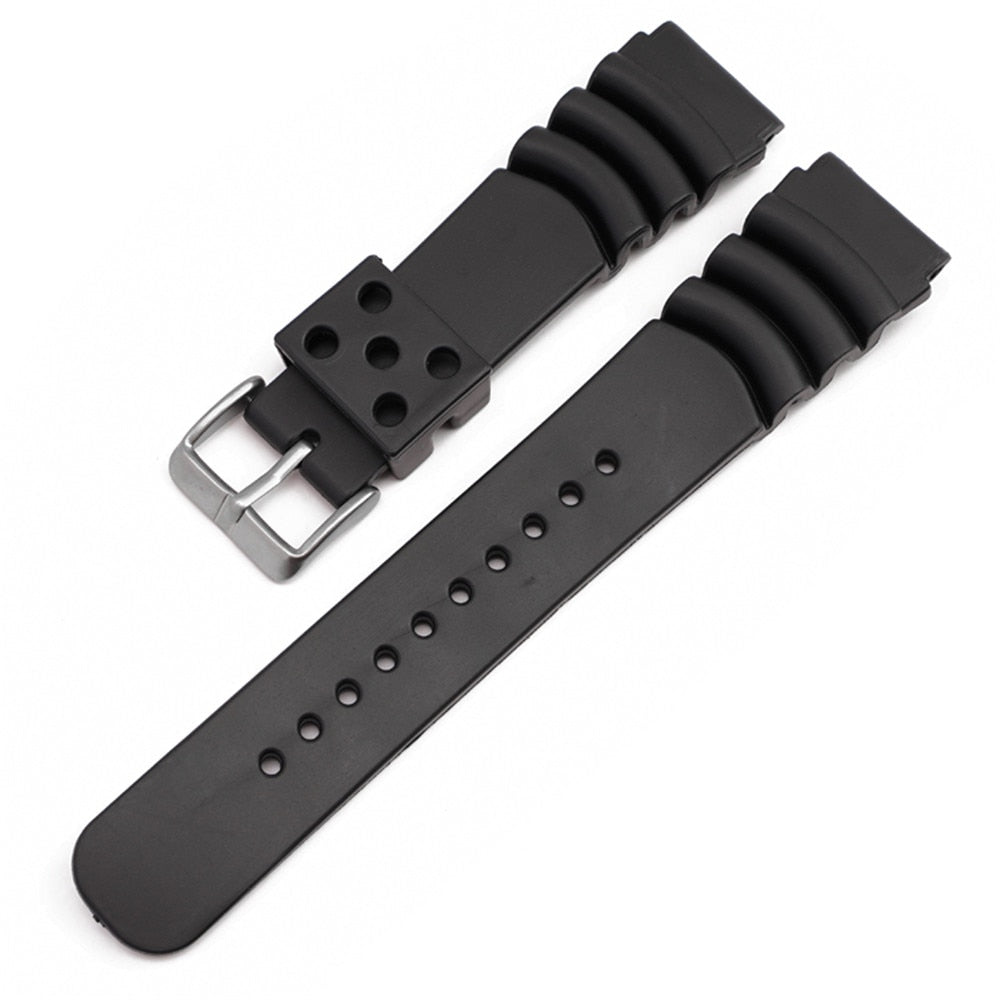 20mm 22mm 24mm Diving Watch Straps for Seiko or Casio  / FREE Shipping