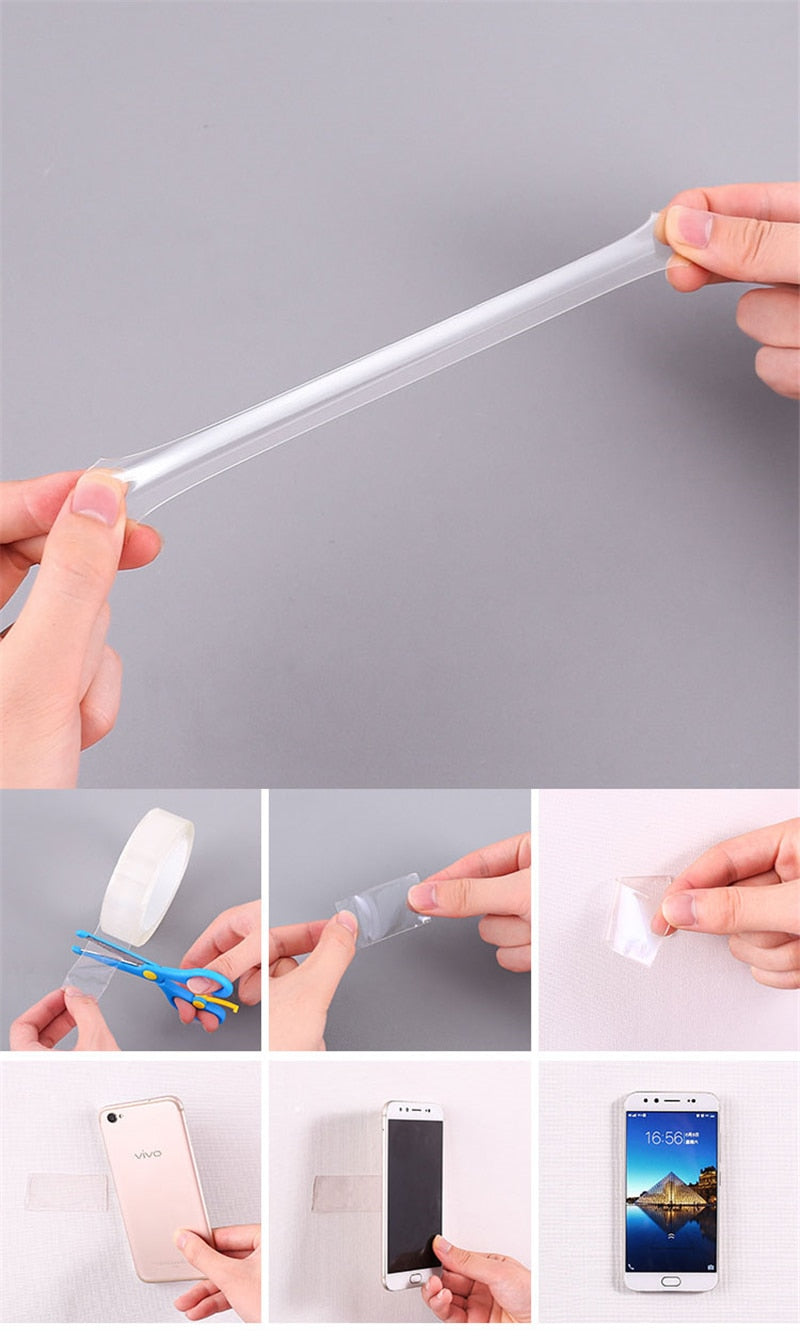 Monster NANO Tape 2 side strong adhesive Waterproof / Buy 25 rolls get 10 FREE / Enter Code ENKGD5PY6218 / Free Shipping