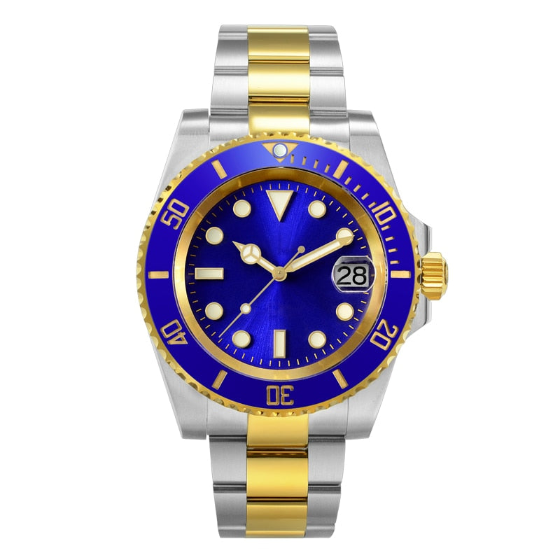 San Martin Diver Watch Water Ghost Sub Homage NH35 Luxury Sapphire Men Mechanical Watches 20Bar Waterproof BGW-9 Luminous