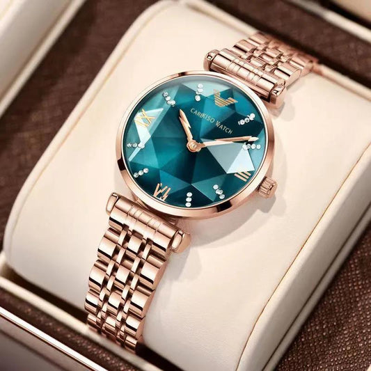 POEDAGAR 9313 Elegant Ladies Watch with sparkling Diamonds-luminous/FREE Shipping