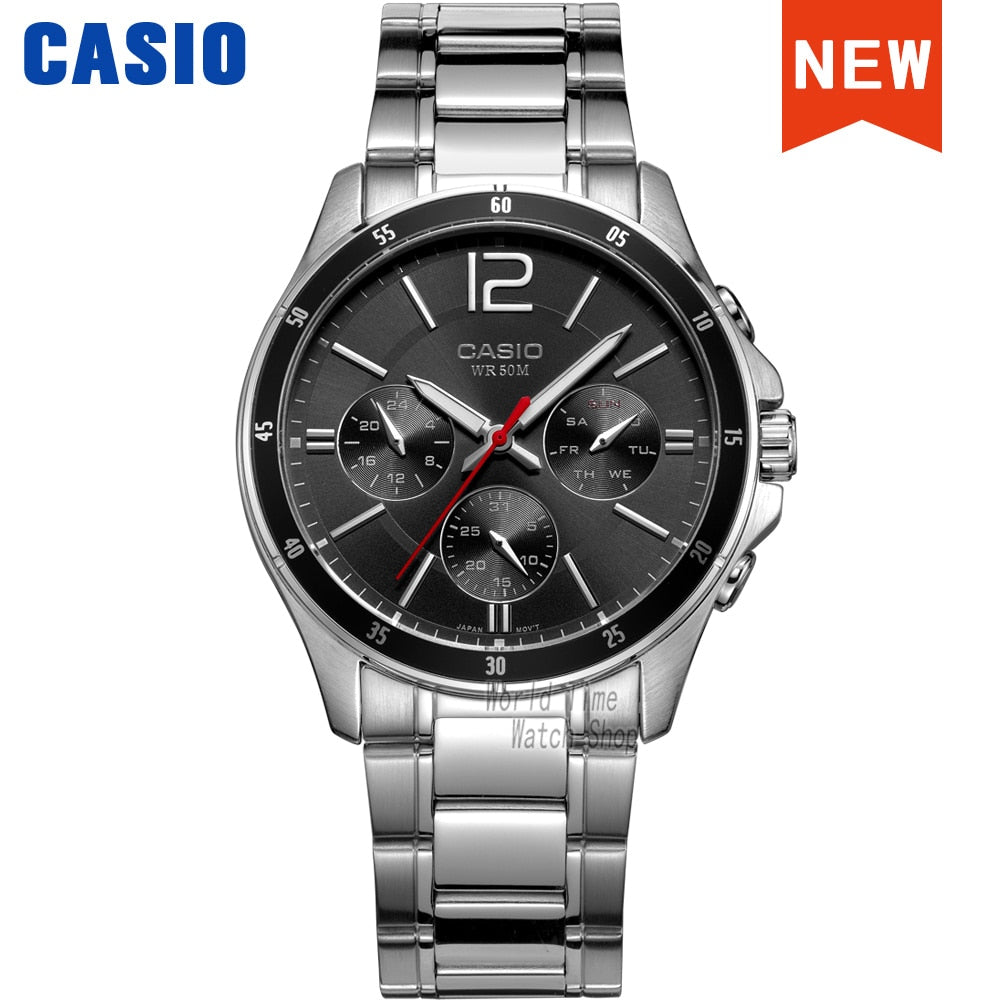 Men's Casio Luxury wrist watch Top brand luxury 50m Waterproof / FREE Shipping