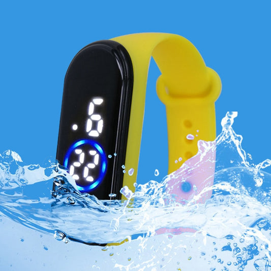 Fashion Sports Watch For Children girls/boys Waterproof Led Digital Watch Ultra-light Silicone Strap Teen Boys Girls WristWatch Unisex