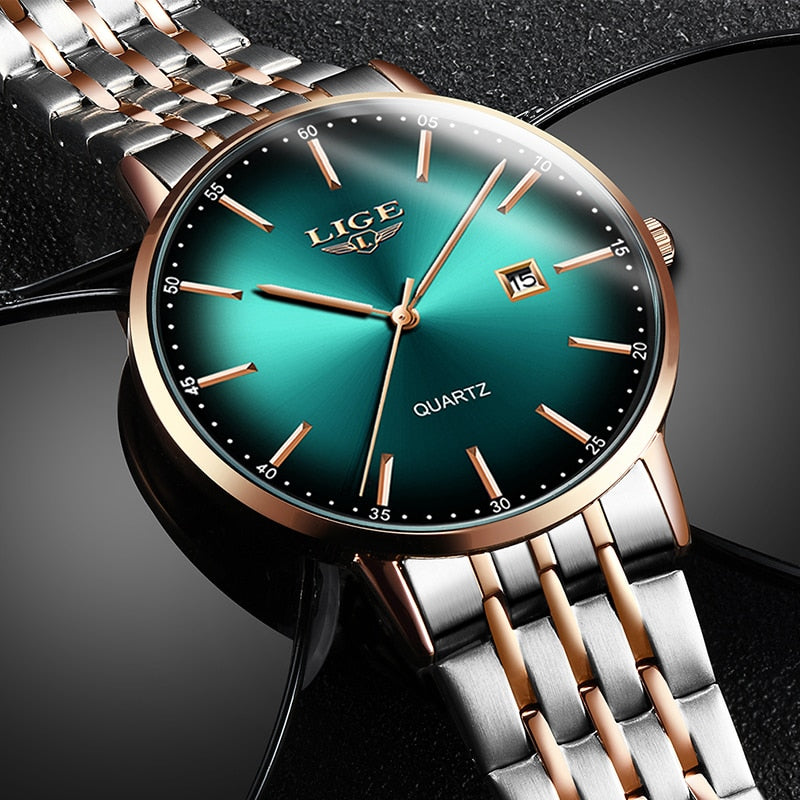 LIGE  beautiful elegant  Ladies Watch /  Waterproof