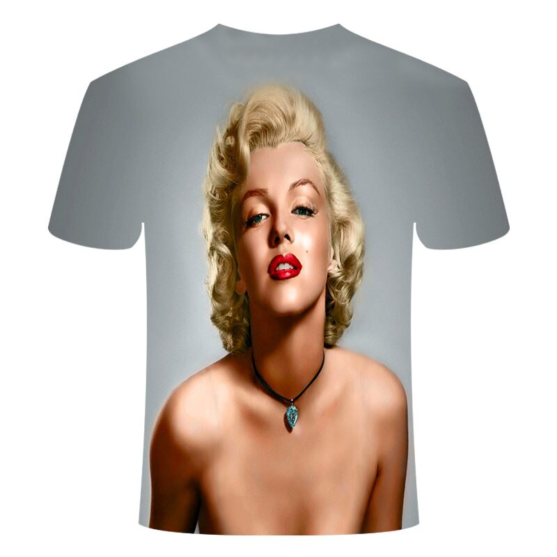 Men / Ladies t-shirt prints Marilyn Monroe with other beautiful  prints / FREE shipping
