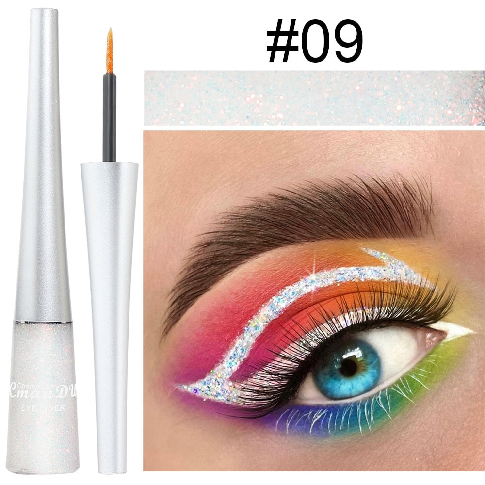 Diamond Glitter Eyeliner pen  / enter R238B59SH4XW  Buy 6 get  1 FREE / FREE Shipping