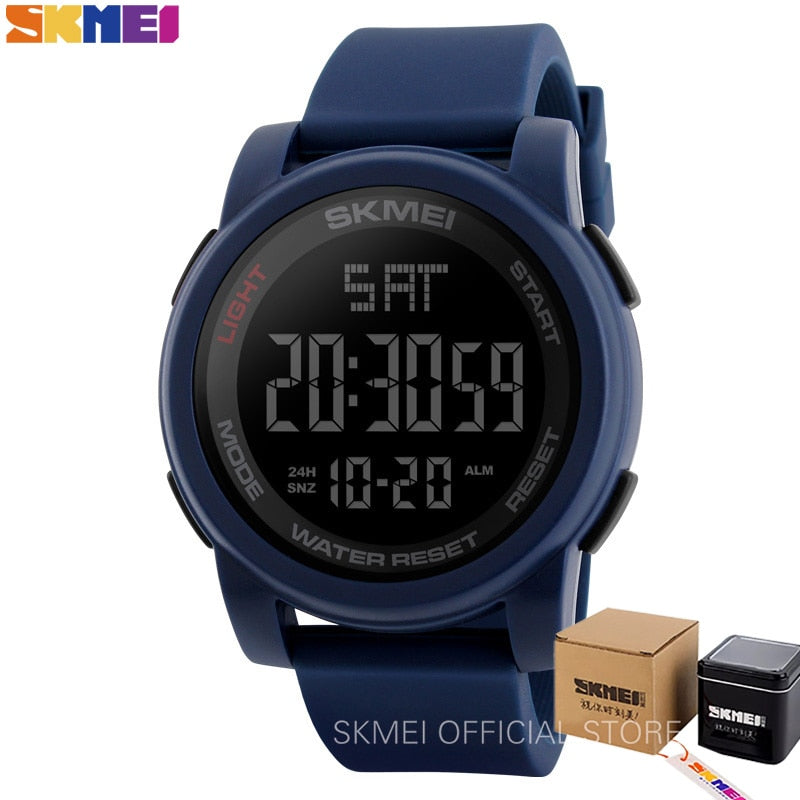 SKMEI Top Luxury Sport Watch for Men /  Alarm Clock / Waterproof /  Multifunction Digital Watch