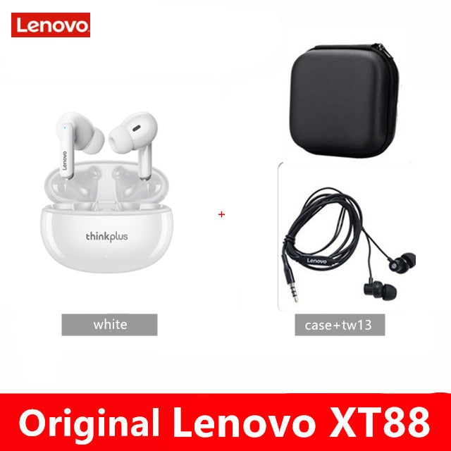 NEW  Lenovo XT88 TWS Wireless Earphone Bluetooth 5.3 Dual Stereo Noise Reduction / Buy 15 get 5 FREE/ Enter Code N4ST685A3CR8 / FREE Shipping