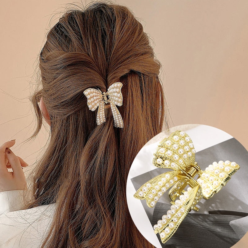 AWAYTR custom Rhinestone Metal Hair Claw Crab Clip / Free Shipping